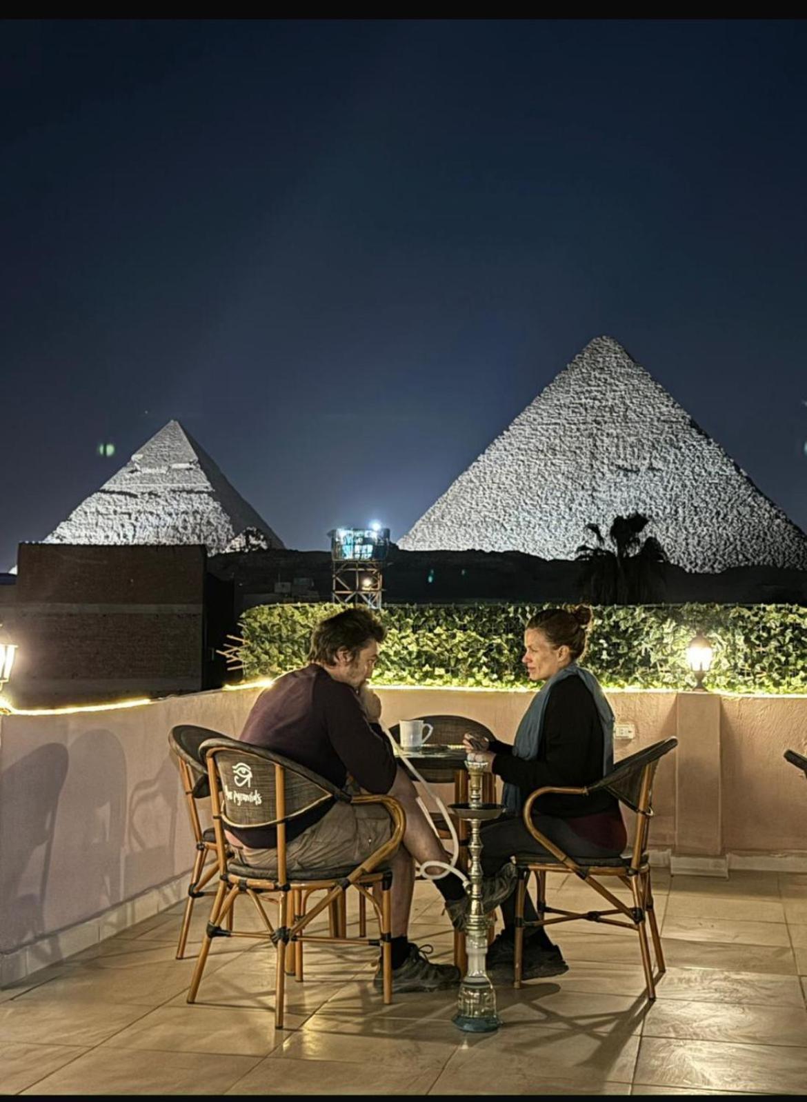 Hur Pyramids Land Inn Kafrat al Jabal Exterior photo