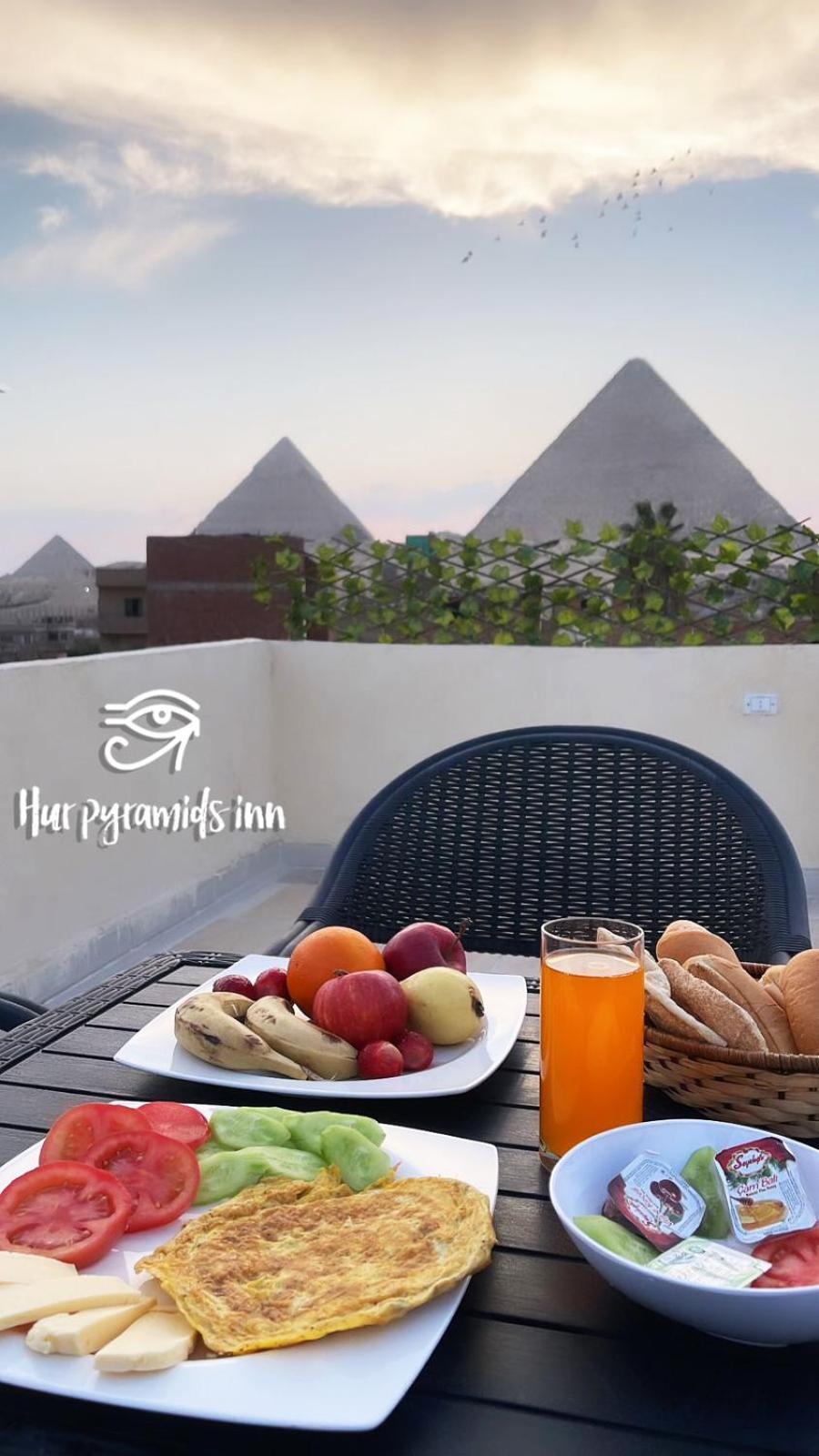 Hur Pyramids Land Inn Kafrat al Jabal Exterior photo