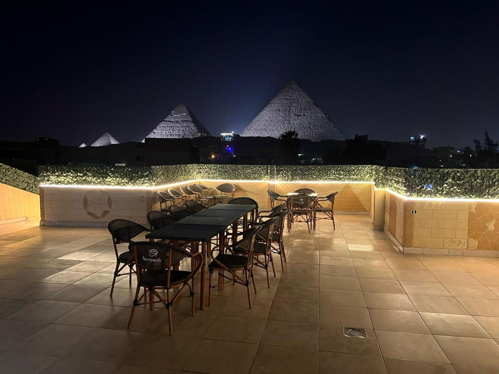 Hur Pyramids Land Inn Kafrat al Jabal Exterior photo