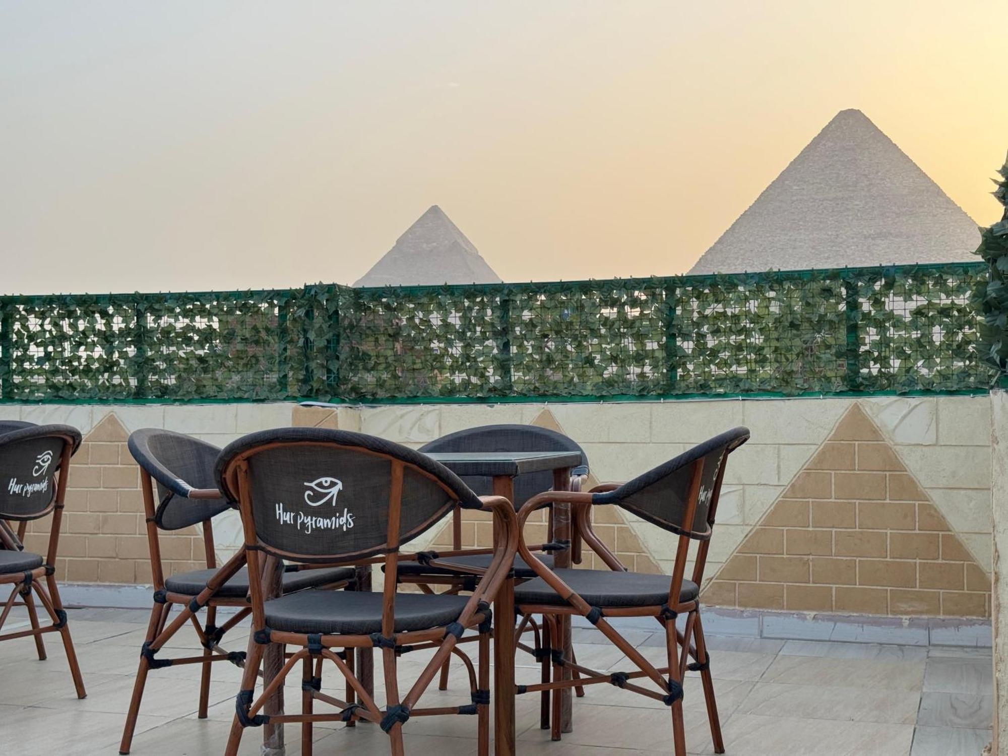 Hur Pyramids Land Inn Kafrat al Jabal Exterior photo