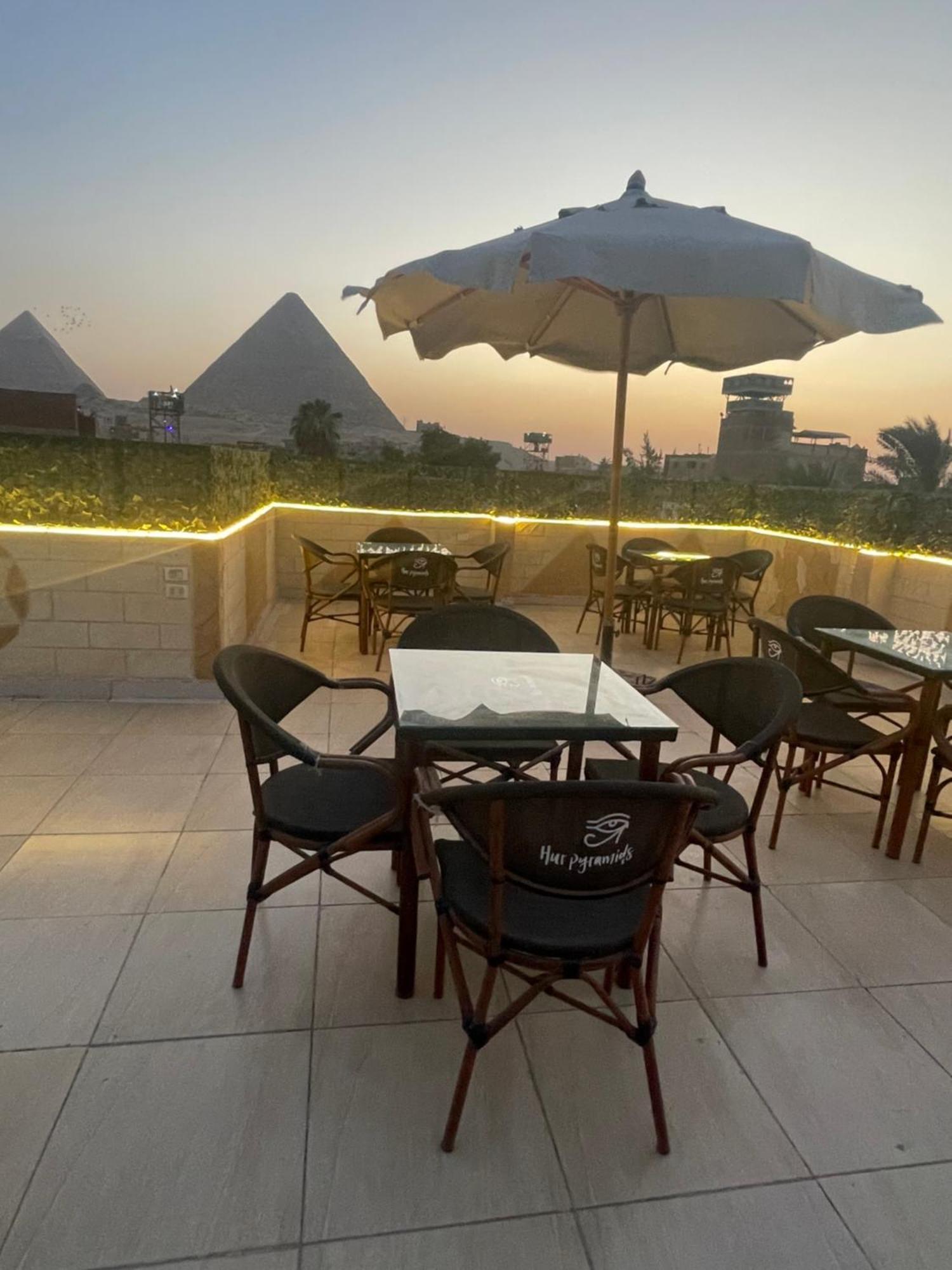 Hur Pyramids Land Inn Kafrat al Jabal Exterior photo