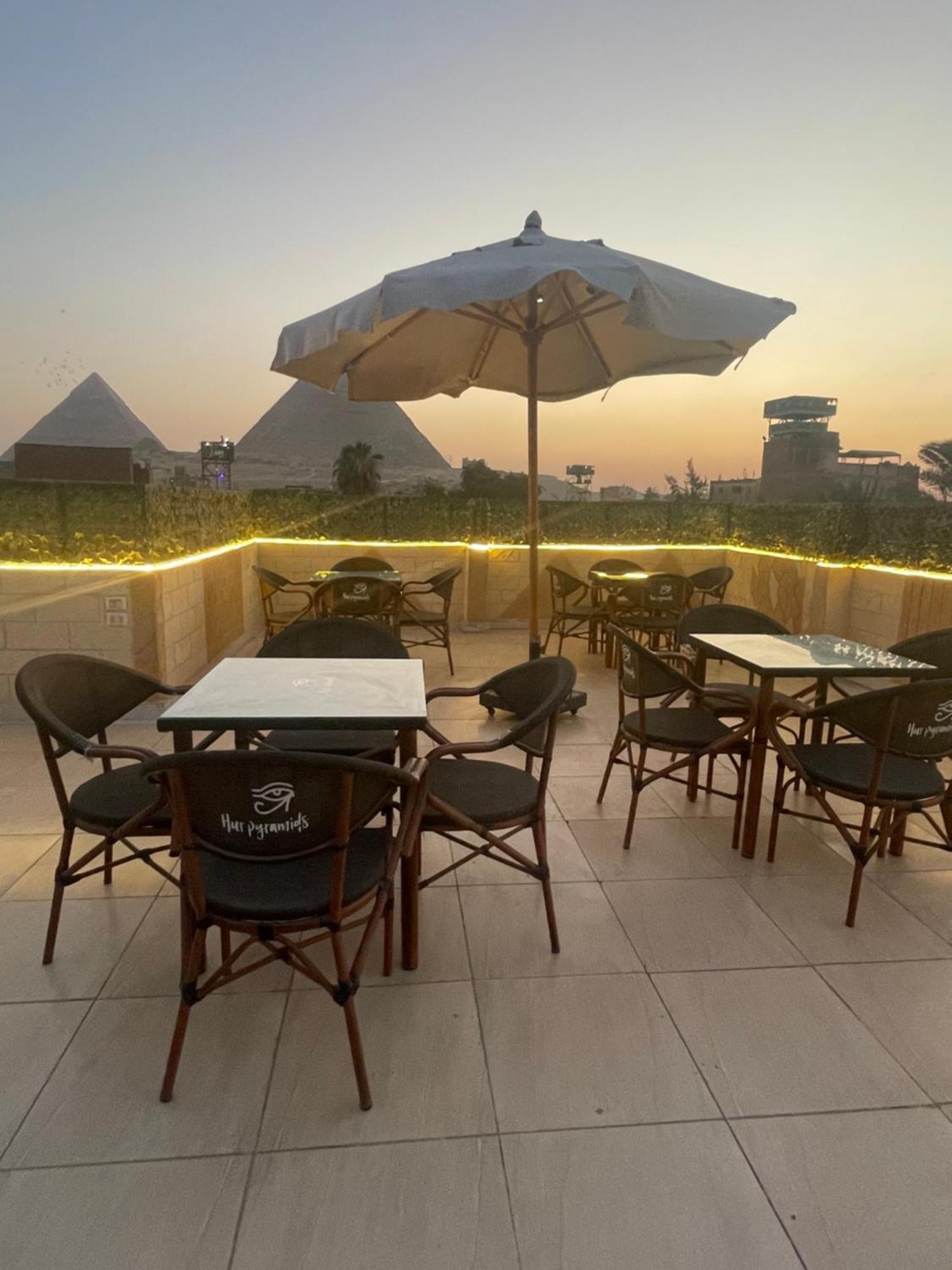 Hur Pyramids Land Inn Kafrat al Jabal Exterior photo